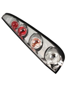 Coppia fanali posteriori cromo Ford Fiesta V 5 porte dal 11 2001 al 12 2005