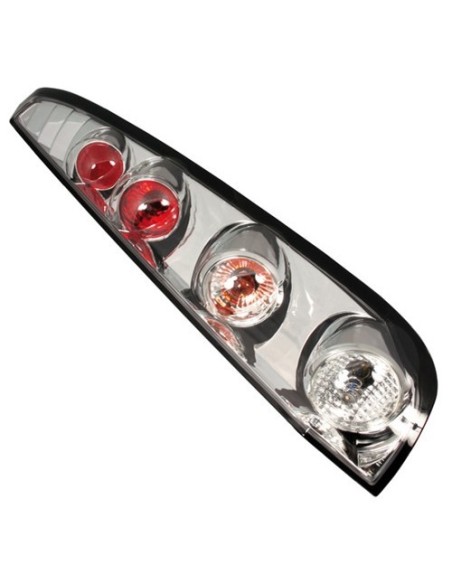 Coppia fanali posteriori cromo Ford Fiesta V 5 porte dal 11 2001 al 12 2005