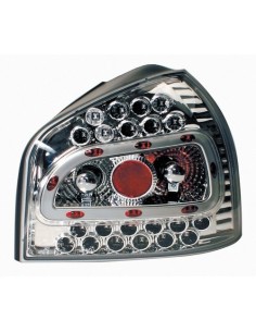 Coppia fanali posteriori cromo LED Audi A3 dal 09 1996 al 04 2003