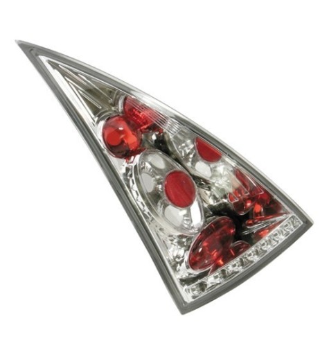 Coppia fanali posteriori cromo LED Citroen C2 dal 09 2003