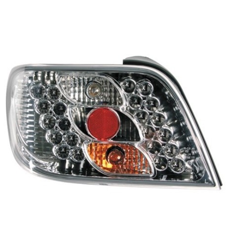 Coppia fanali posteriori cromo LED Citroen Xsara dal 04 1997 al 12 2005