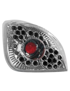 Coppia fanali posteriori cromo LED Ford Fiesta IV dal 08 1995 al 01 2002