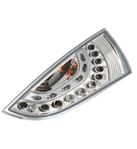 Coppia fanali posteriori cromo LED Ford Focus dal 10 1998 al 12 2004