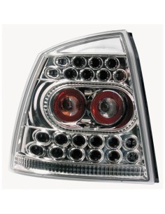 Coppia fanali posteriori cromo LED Opel Astra G dal 02 1998 al 03 2004