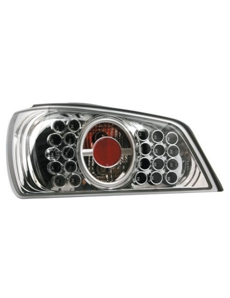 Coppia fanali posteriori cromo LED Peugeot 306 dal 05 1993 al 07 2001