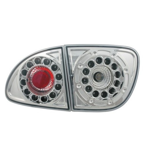 Coppia fanali posteriori cromo LED Seat Leon dal 11 1999 al 09 2005