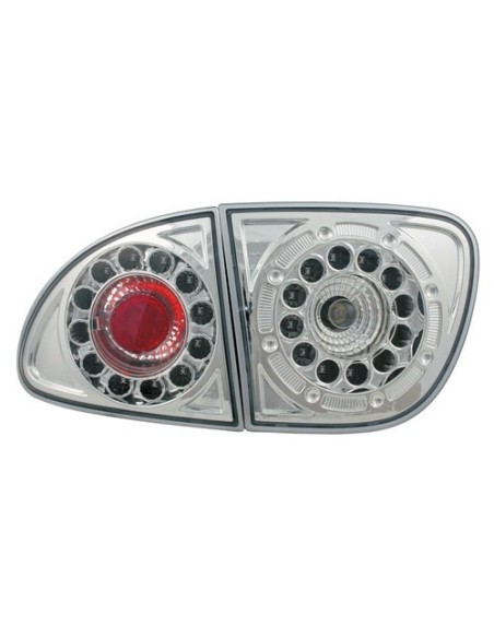 Coppia fanali posteriori cromo LED Seat Leon dal 11 1999 al 09 2005