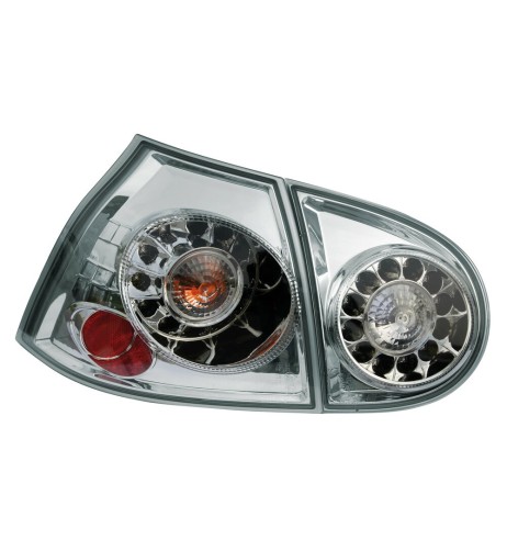 Coppia fanali posteriori cromo LED VW Golf V dal 2003 al 2008