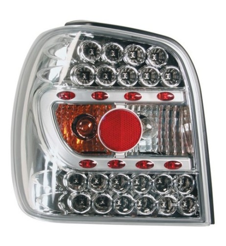 Coppia fanali posteriori cromo LED VW Polo dal 09 1994 al 10 1999