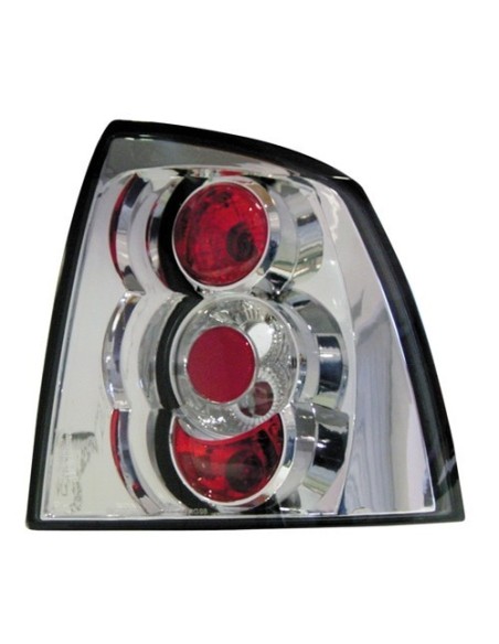 Coppia fanali posteriori cromo Opel Astra G dal 02 1998 al 03 2004
