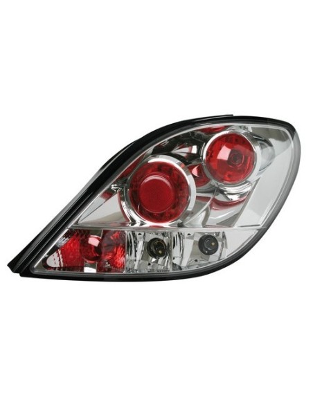Coppia fanali posteriori cromo Peugeot 207 dal 05 2006