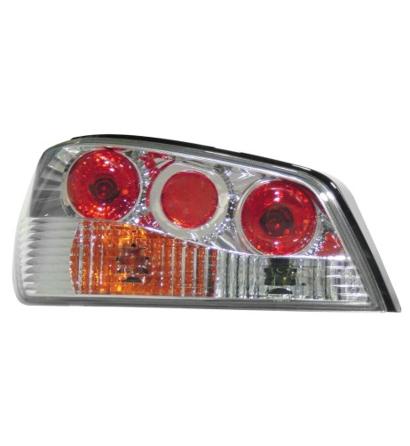Coppia fanali posteriori cromo Peugeot 306 dal 03 1997 al 07 2001