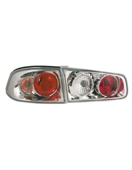 Coppia fanali posteriori cromo Renault Laguna dal 03 2001