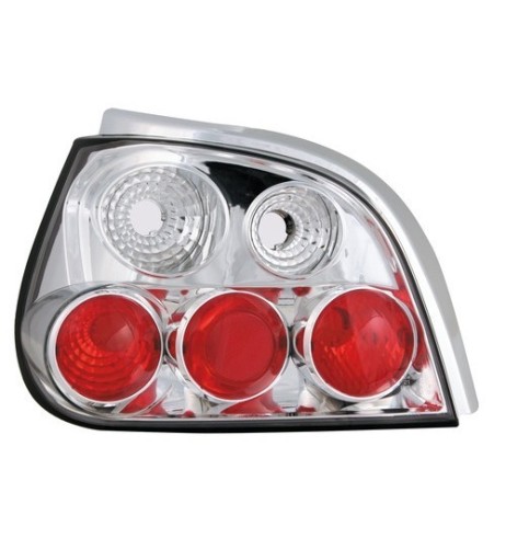Coppia fanali posteriori cromo Renault Megane 5 porte dal 03 1999 al 12 200
