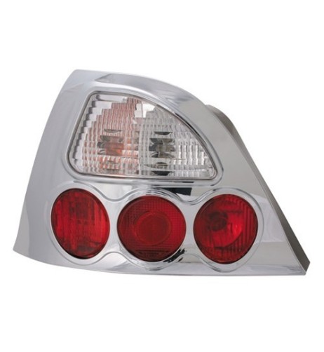 Coppia fanali posteriori cromo Rover Serie 200 Rover 25 MG ZR