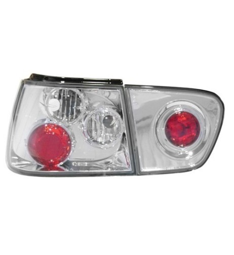 Coppia fanali posteriori cromo Seat Ibiza dal 08 1999 al 02 2002 
