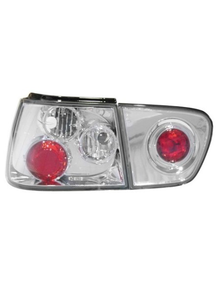 Coppia fanali posteriori cromo Seat Ibiza dal 08 1999 al 02 2002 
