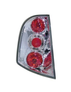 Coppia fanali posteriori cromo Skoda Fabia dal 02 2000 al 05 2007