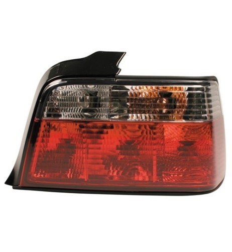 Coppia fanali posteriori crystal BMW Serie 3 E36 dal 09 1990 al 03 1998