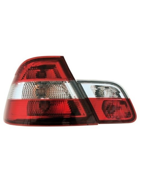 Coppia fanali posteriori crystal BMW Serie 3 E46 2 porte dal 1999 al 2002 0