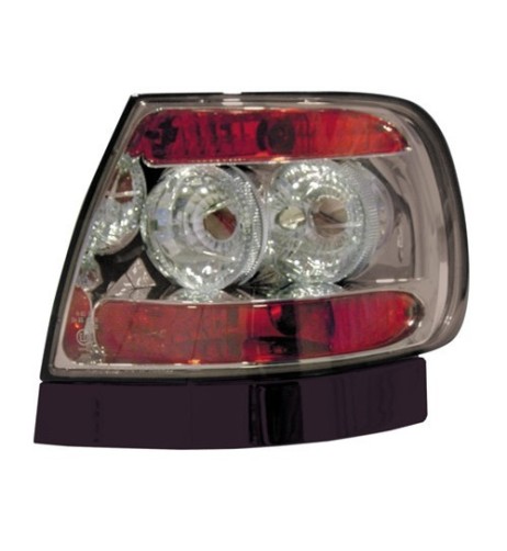 Coppia fanali posteriori neri Audi A4 dal 01 1995 al 11 2000