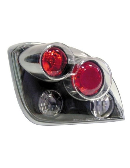 Coppia fanali posteriori neri Ford Fiesta IV dal 08 1995 al 01 2002