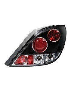Coppia fanali posteriori neri Peugeot 207 dal 05 2006