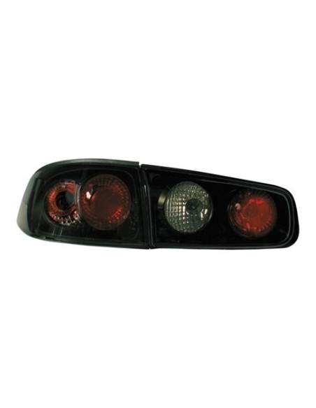 Coppia fanali posteriori neri Renault Laguna dal 03 2001