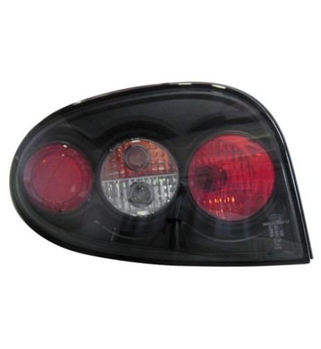 Coppia fanali posteriori neri Renault Megane Coach dal 09 1999 al 09 2003