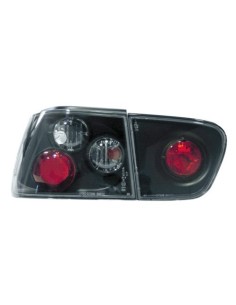 Coppia fanali posteriori neri Seat Ibiza dal 08 1999 al 02 2002 