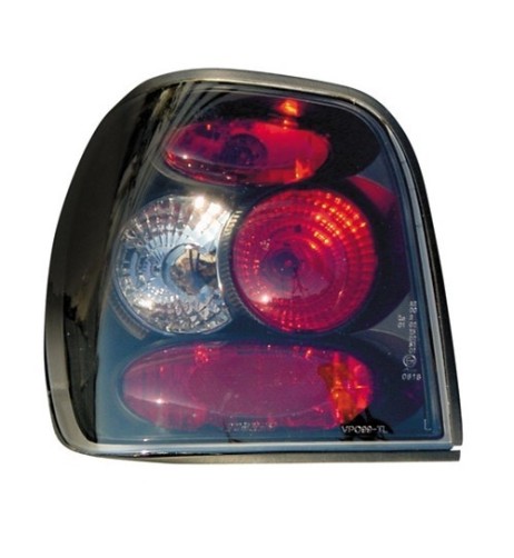 Coppia fanali posteriori neri VW Polo dal 10 1999 al 09 2001