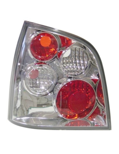 Coppia fanali posteriori neri VW Polo dal 10 2001 al 12 2004