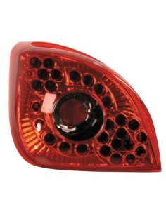 Coppia fanali posteriori rossi LED Ford Fiesta IV dal 08 1995 al 01 2002