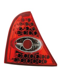 Coppia fanali posteriori rossi LED Renault Clio dal 04 1998 dal 12 2001