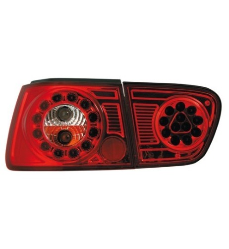 Coppia fanali posteriori rossi LED Seat Ibiza dal 08 1999 al 02 2002 