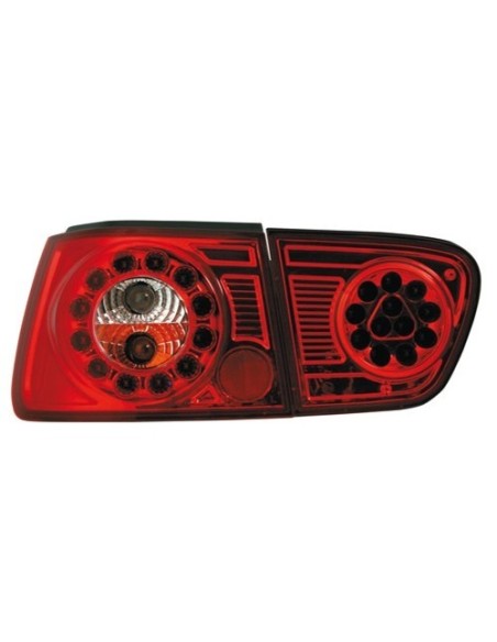Coppia fanali posteriori rossi LED Seat Ibiza dal 08 1999 al 02 2002 