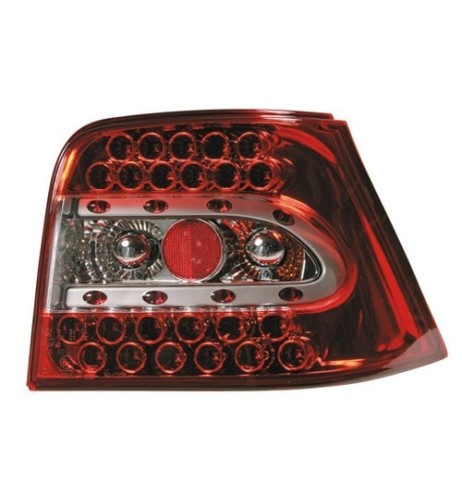 Coppia fanali posteriori rossi LED VW Golf IV dal 08 1997 al 09 2003