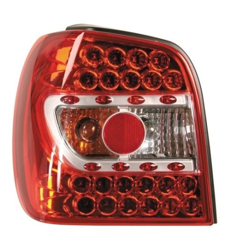Coppia fanali posteriori rossi LED VW Polo dal 09 1994 al 10 1999