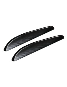Coppia flaps aerodinamici modellabili Carbon look 248x36mm