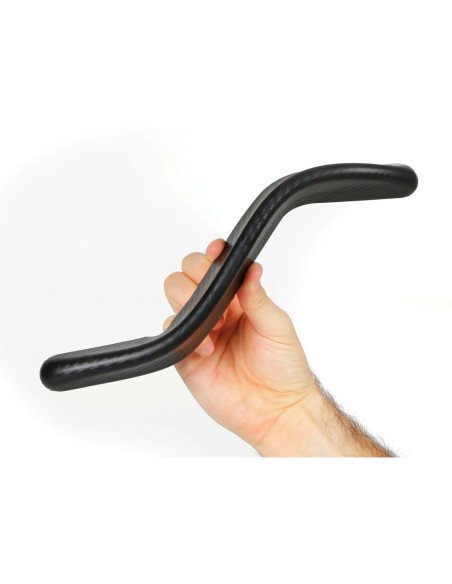 Coppia flaps aerodinamici modellabili Carbon look 328x48mm