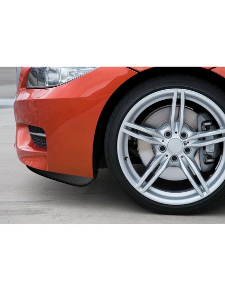 Coppia flaps aerodinamici modellabili Carbon look 328x48mm