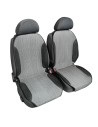 Coppia fodere coprisedili in carta tessile ventilato Grigio 50cm
