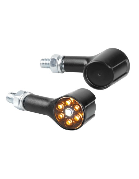 Coppia frecce posizione per moto indicatori direzione Led Magnifier anter
