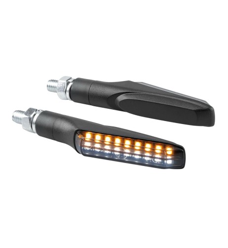 Coppia frecce posizione per moto indicatori direzione Led Victory anterio