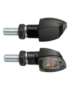 Coppia frecce per moto indicatori di direzione a Led Volt nero