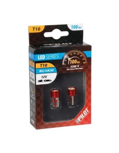 Coppia lampadine auto T10 W2 1x9 5d 6 Led SMD 12V 6500K con resistenza 2