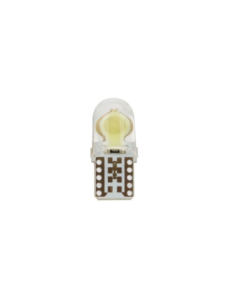 Coppia lampadine camion T10 W2 1x9 5d 2 Led COB 24 32V Bianco
