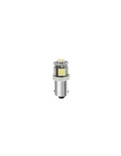 Coppia lampadine Hyper Led 24 28V BA9s T4W 5 LED