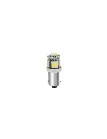 Coppia lampadine Hyper Led 24 28V BA9s T4W 5 LED
