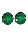 Coppia luci ingombro perimetrale LED camion 24V Verde
